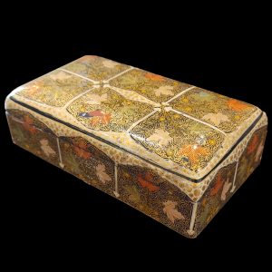 Caja hindú pintada a mano