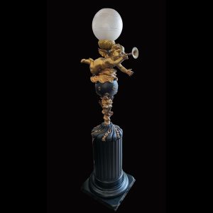 lámpara decorativa querubín