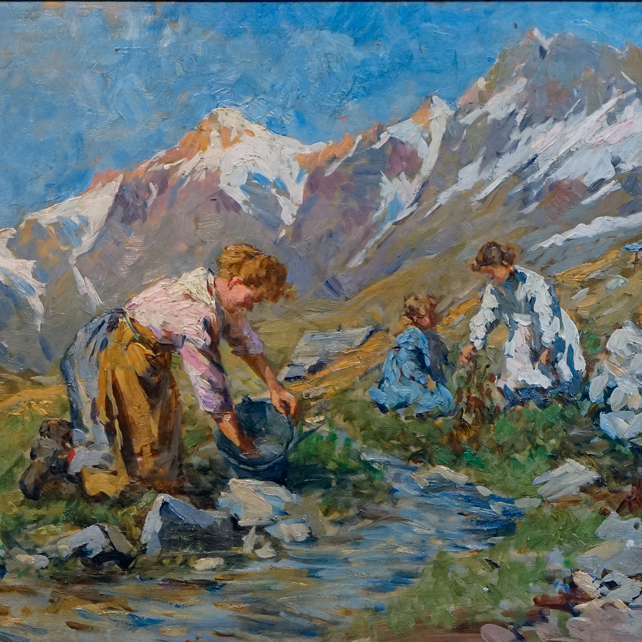 Mujer en los Alpes - Imagen 2