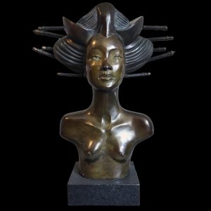 Busto mujer asiática